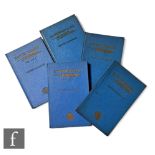 Five Austin Healey 3000 drivers handbooks, two for Mks 1 and 2 and three for series BN 7 and BT
