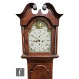 A 19th Century longcase clock with eight day striking movement by William Mortimer Cullen,