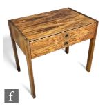 A mid century modern Robert Heritage for Archie Shine rosewood side table, retailed by Heals, with