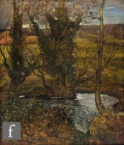 ARCHIBALD STANDISH HARTRICK, OBE, RWS (1864–1950)  - 'In the Woods', oil on canvas, signed, titled