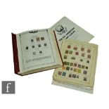 An All American stamp album, well stocked with USA postage stamps dating from 1851 through to the