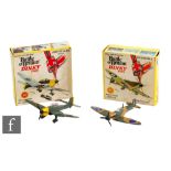 Two Dinky 'Battle of Britain' aircraft, to include No. 719 Spitfire MKII, camouflage green/brown, '