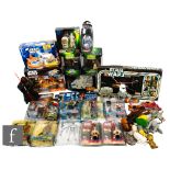 A collection of various Star Wars toys, together with further TV and film related toys, to include