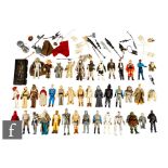 A collection of Kenner Star Wars 3 3/4 inch action figures, to include Han Solo in Carbonite