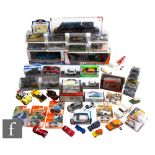 A collection of assorted diecast models, to include EFE, Matchbox, Oxford, The James Bond Car