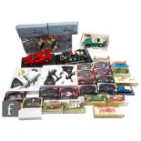 A collection of assorted diecast models, to include Lledo, Matchbox Models of Yesteryear and