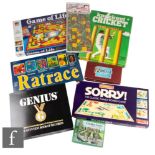 A collection of assorted board games, to include Ravensburger Journey Through Europe, Gibson Great