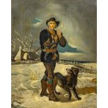 After Thomas Barker of Bath (1769-1847) "The Woodman and the Fieldman," a pair, O.O.B., 56cms x