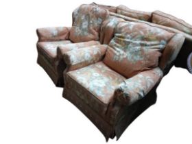 A very attractive modern three piece Suite of Seat Furniture, consisting of a three seater Settee