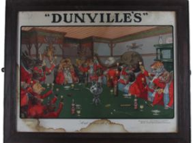 An original coloured lithographic Advertisement Poster, for "Dunvilles - and So Say All of Us,"