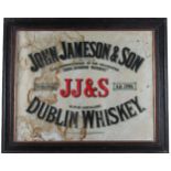 An original printed Advertisement landscape Print Poster, for "John Jameson & Sons Limited - Sole