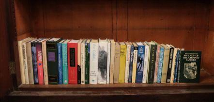 Books: Irish Literature, Synge, Kavanagh, etc., Theatre, some female biography, some legal