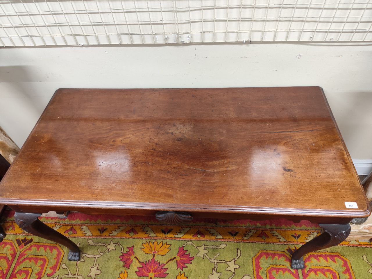 A fine quality early 19th Century Irish mahogany Side Table, the plain moulded top over a shaped - Image 2 of 9