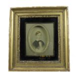 Miniatures: "Thomas Gerrard (Liscarton, Co. Meath) son of Samuel (1838-1890), watercolour, oval,