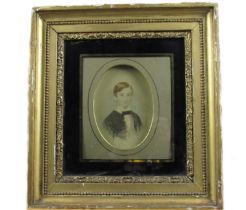 Miniatures: "Thomas Gerrard (Liscarton, Co. Meath) son of Samuel (1838-1890), watercolour, oval,