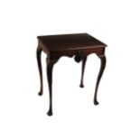 A fine quality attractive 19th Century Irish mahogany Side Table, of small proportions, the plain