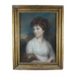 John Russell, R.A.  (1745-1806) "Countess of Oxford," [Jane Elizabeth Harley (nee Scott) 1774-1824,]