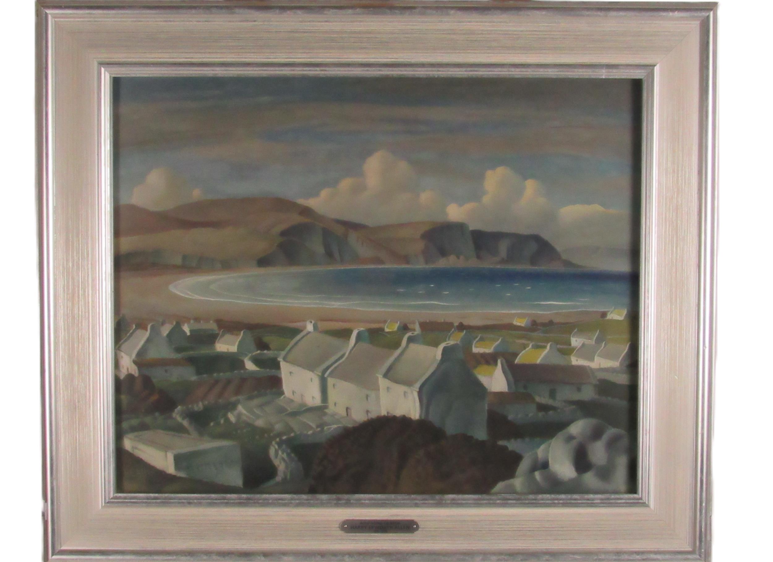 Harry Epworth Allen, British, R.A. (1894-1958) "Achill Island, Co. Mayo," O.O.B., extensive