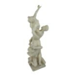 19th Century Italian School "The Rape of Proserpina," marble (some damage), approx. 65cms high (25