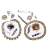 A large collection of Costume Jewellery, including necklaces, bracelets, brooches, pendants, (some