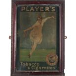 An original lithographic coloured Advertisement Print, for 'Players' Tobacco & Cigarette's -