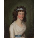 Attributed to Joseph Wilson (Belfast) (Fl. 1770-1800) "Mary Jane Jackson," [daughter of the Rt. Hon.