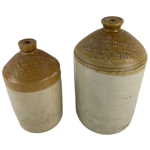 A two gallon stoneware Spirit Jar, by Govancroft Pottery, Glasgow, for Alexander Dixon, Whisky