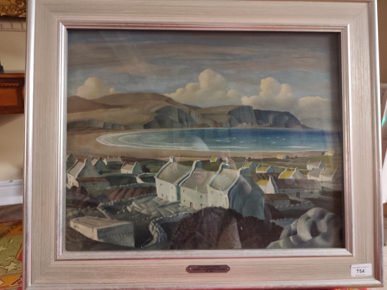 Harry Epworth Allen, British, R.A. (1894-1958) "Achill Island, Co. Mayo," O.O.B., extensive - Image 7 of 7