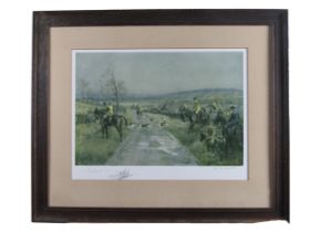 Lionel Edwards, British (1878-1966) "The North Warwickshire," coloured Print, signed, approx.