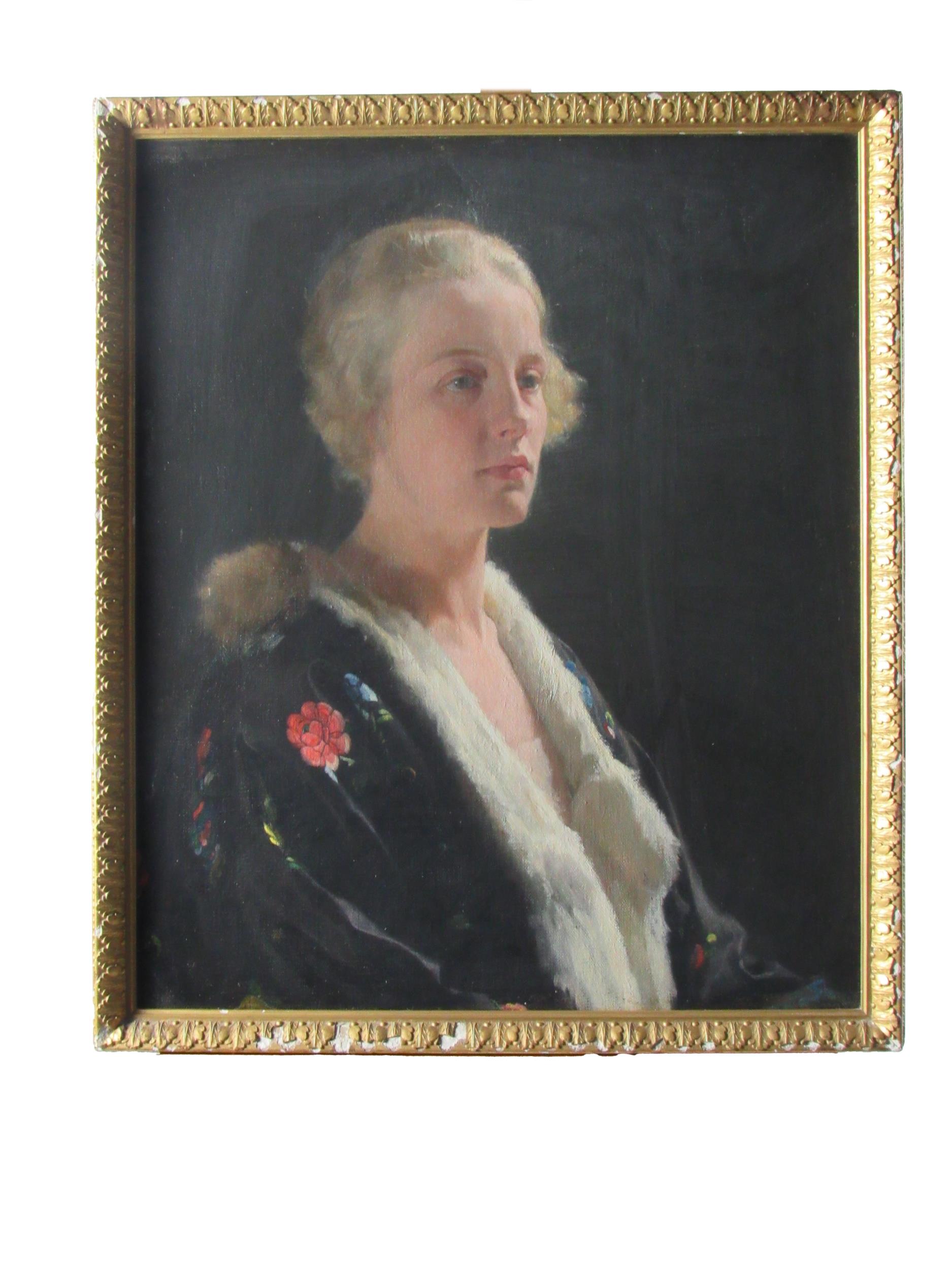 Sir Gerald Festus Kelly, P.R.A. (1879-1972) "Jane XXIV" (Lilian Ryan, the Artist's Wife,) O.O.C.,