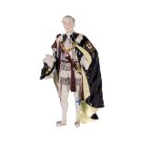 An early 20th Century German porcelain Dresden Figure, of a member of The Most Noble Order of the