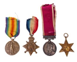 Medals:  World War One, [21096 - Driver A. Paxton Royal Engineers] a group of three Army issue
