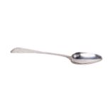 A fine quality Irish Georgian period Provincial Serving Spoon, by Carden Terry and Jane Williams,