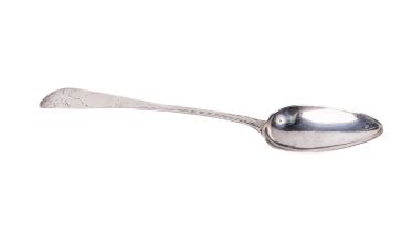 A fine quality Irish Georgian period Provincial Serving Spoon, by Carden Terry and Jane Williams,