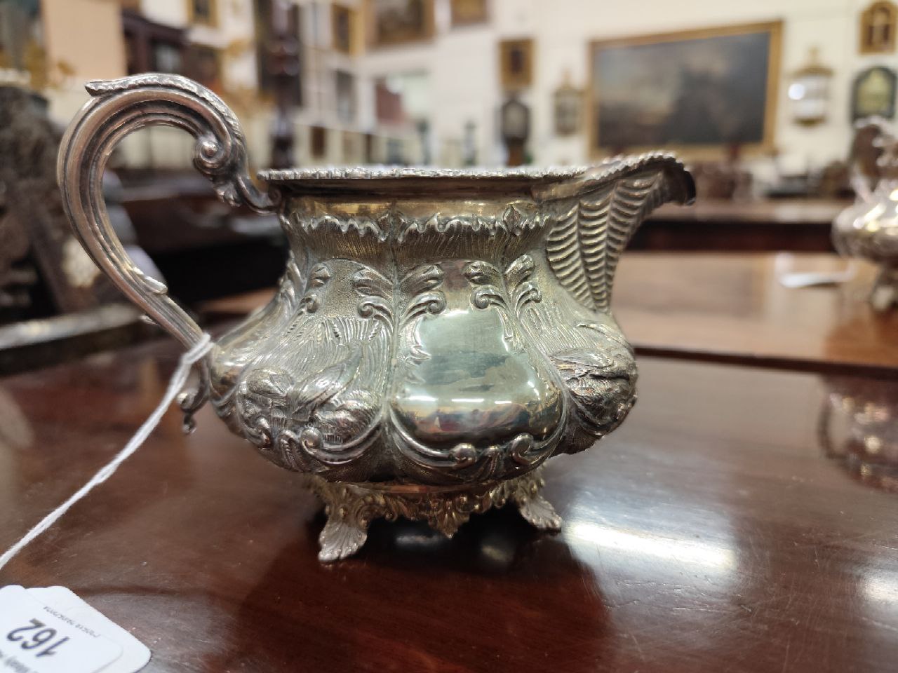 A fine quality Victorian Tea & Coffee Service, comprising teapot, coffee pot, cream jug and sugar - Image 3 of 10