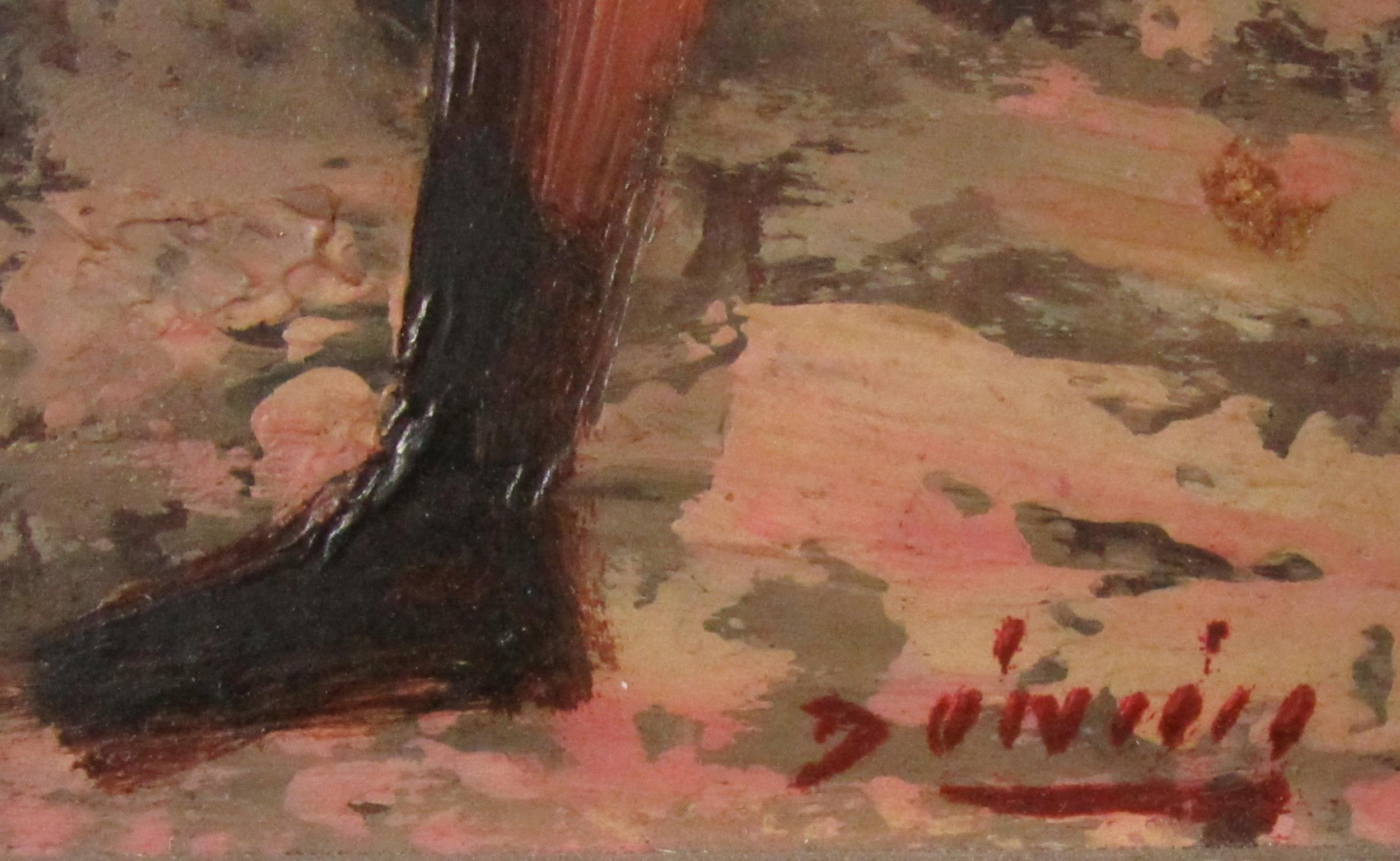 Daniel O’Neill (1920-1974)  "Crucifixion Scene," c 1955, O.O.B., signed l.r.  ‘D O Neill’, approx. - Image 2 of 2