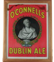A rare lithograph Advertisement Print, for 'O'Connell's - Dublin Ale,' printed by David Allen & Sons