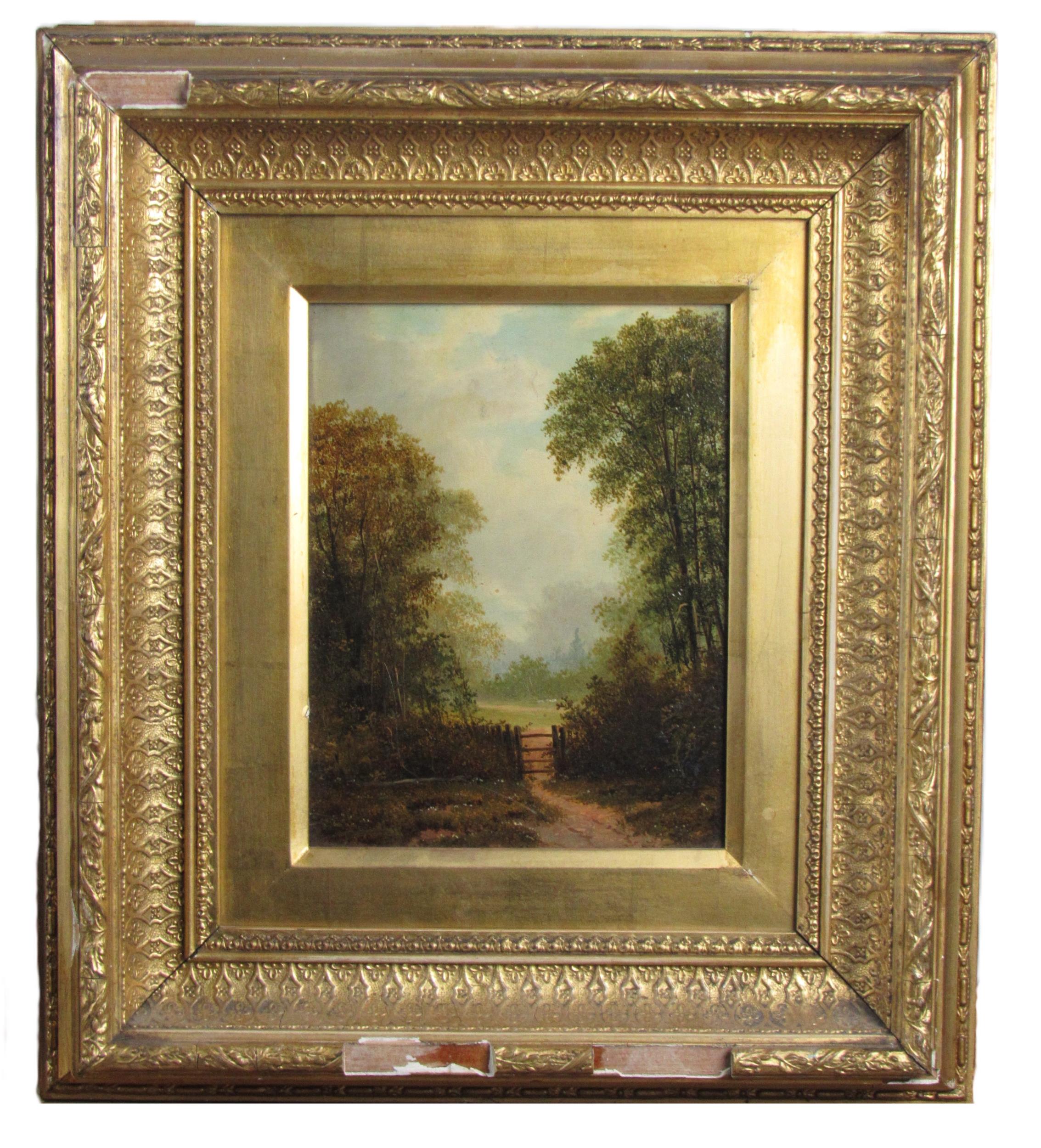 19th Century English School An attractive pair of Woodland Scenes, O.O.P., each approx. 21cms x - Image 2 of 2