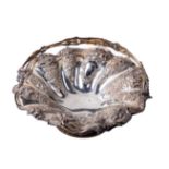 A Gift from the People of  Limerick An important Irish Victorian silver Fruit Basket, the ornate
