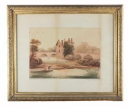 John Claude Bosanquet, Irish (fl. 1870's) An important set of six original watercolour Irish