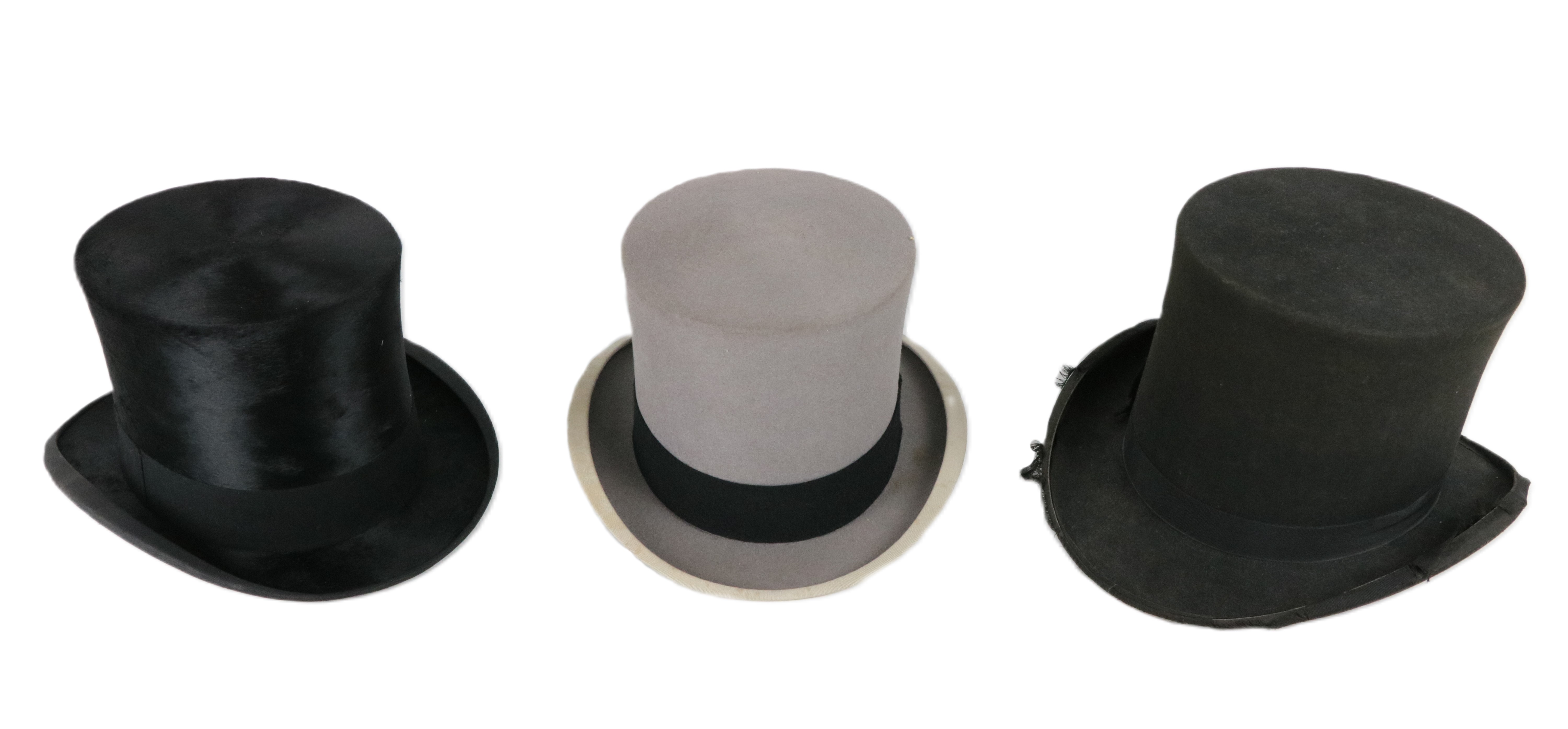 An old black Top Hat, in leather case, distributed by Walsh & Fielding, Broad St., Waterford; - Image 2 of 23