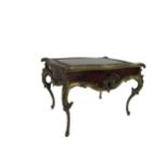 An attractive French Louis XVI style ormolu mounted table top Curio Cabinet, the shaped lift top