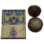 Bussola e meridiana - Compass and sundial
