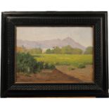 Domenico Quattrociocchi (1872/1941) (attr.) "Paesaggio di campagna" - "Country landscape"