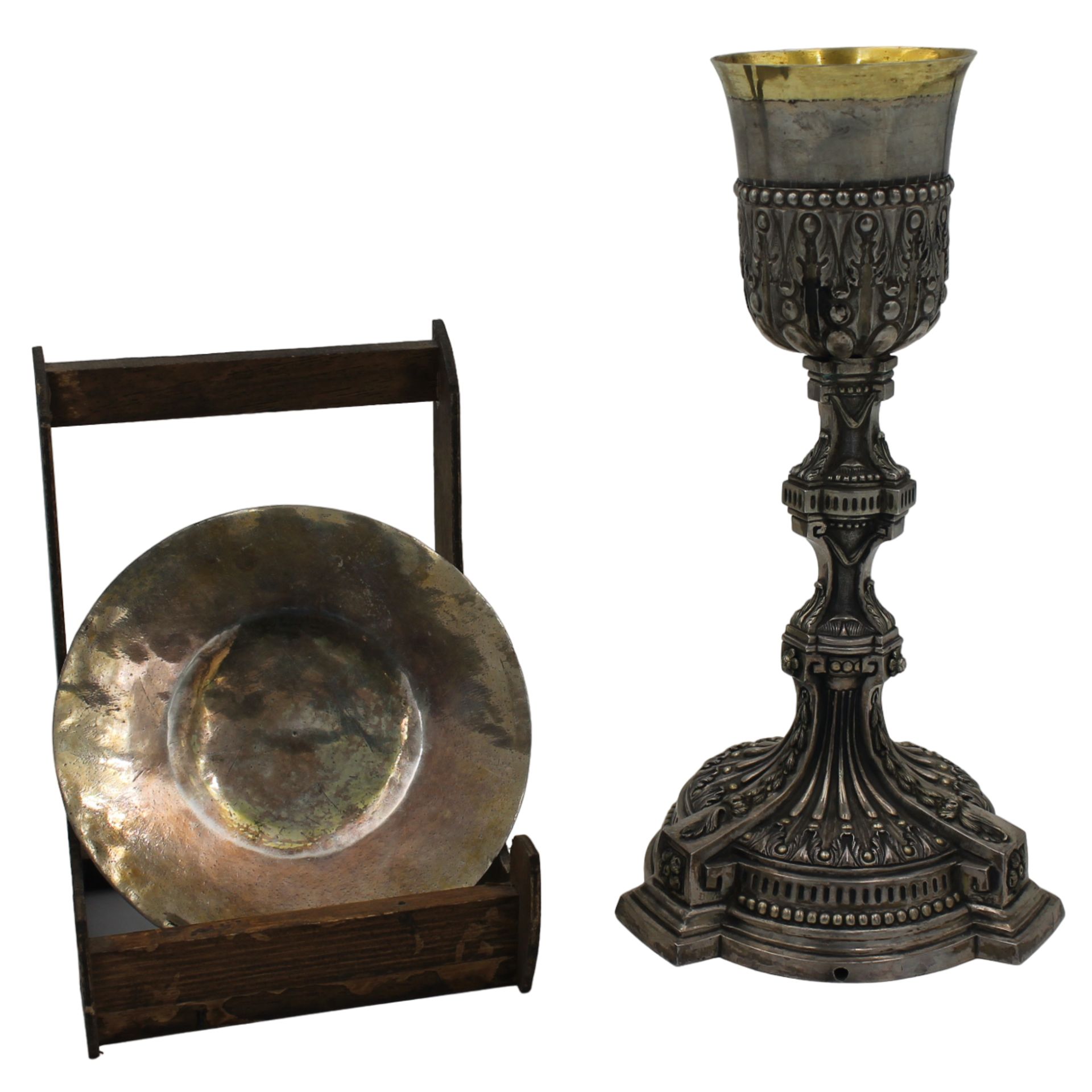 Calice da altare con piattino - Altar chalice with saucer