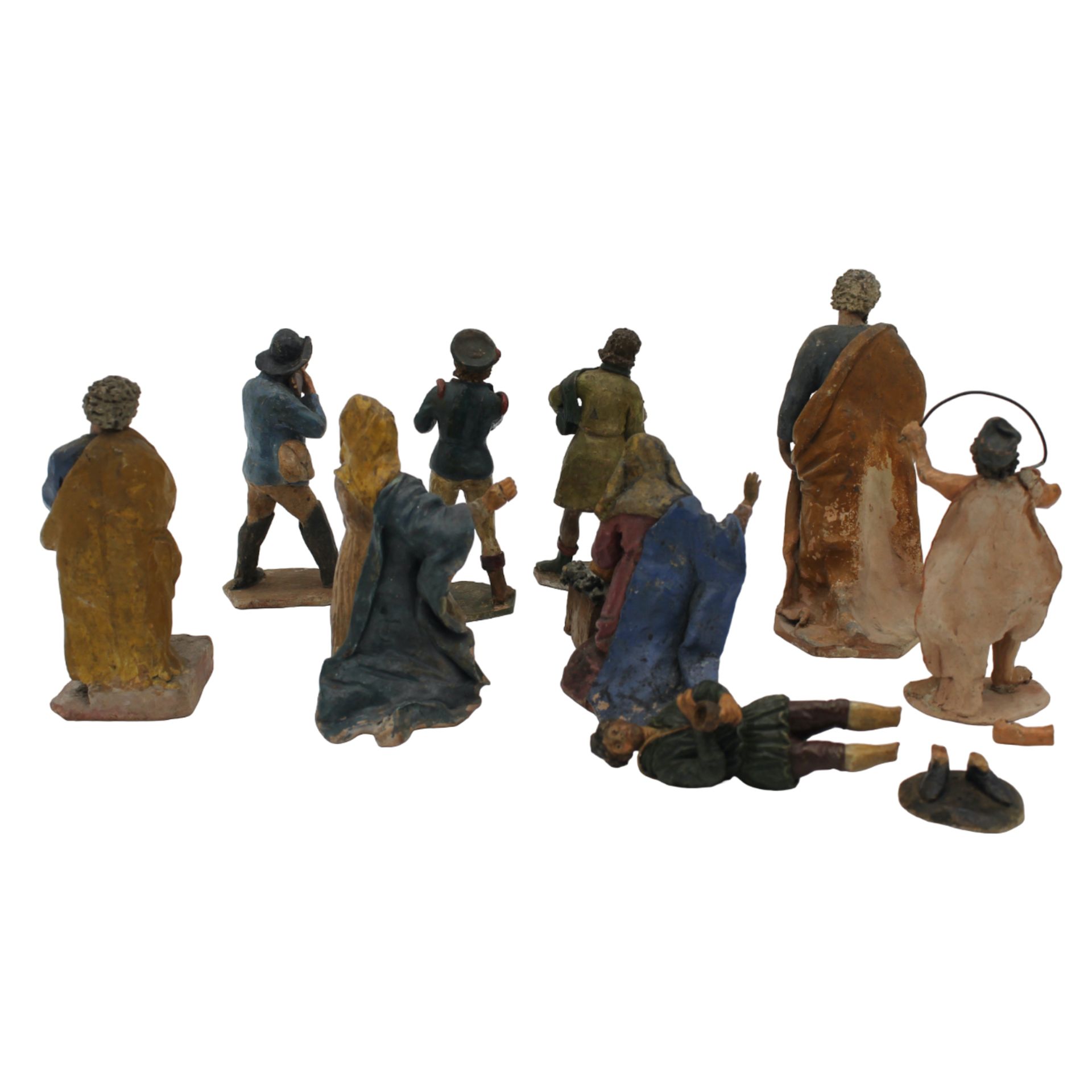 Nove figure da presepe - Nine nativity figures - Bild 2 aus 2