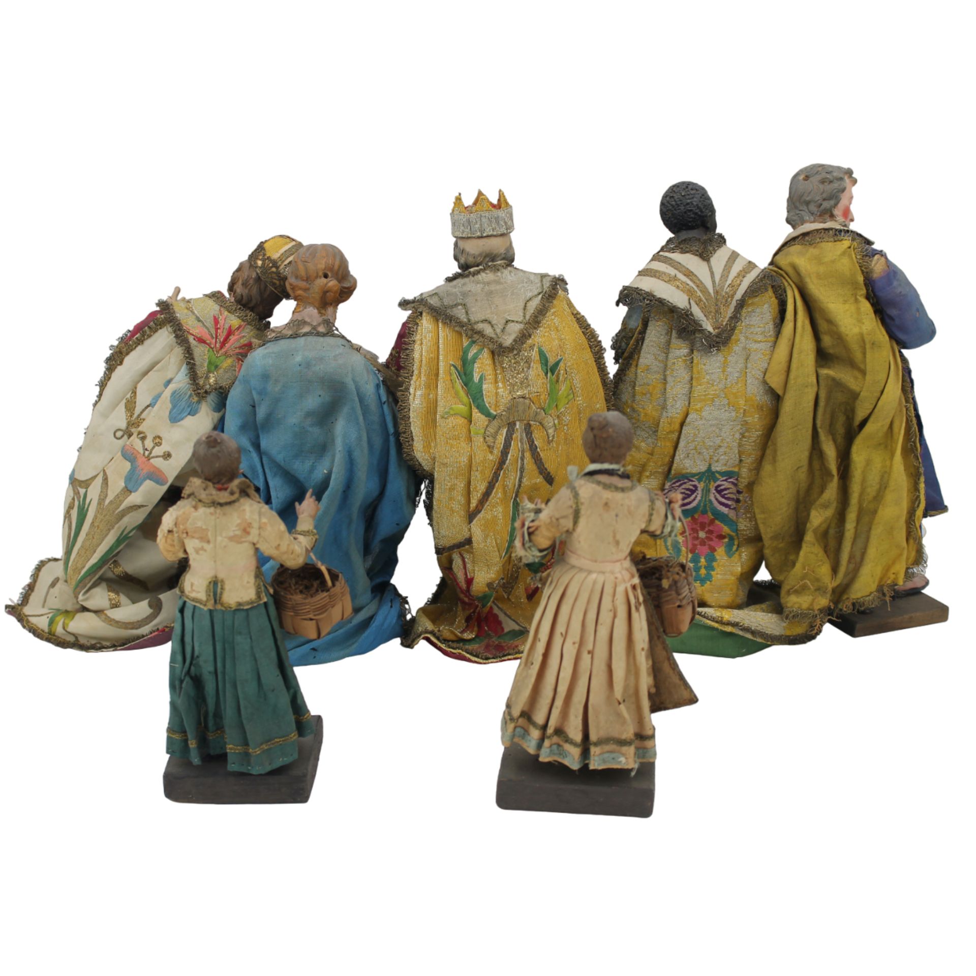 Sette figure da presepe - Seven nativity figures - Bild 2 aus 2