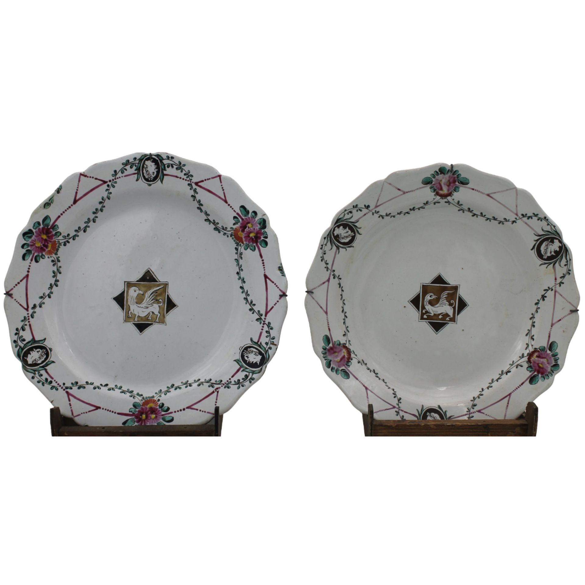 Coppia piatti - Pair of plates