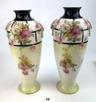 Pair of porcelain vases