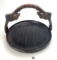 Chinese wooden tray